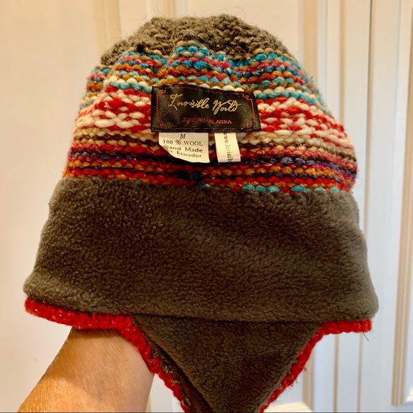 Invisible World Hand Made in Ecuador Wool‎ Hat - Picture 7 of 9